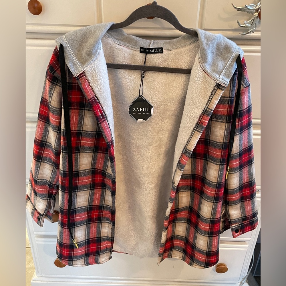 ZARA Flannel Jacket